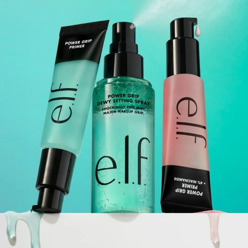 *3/15* NEW ELF Power Grip Dewy Setting Spray Bi-phase Super Fine Mist